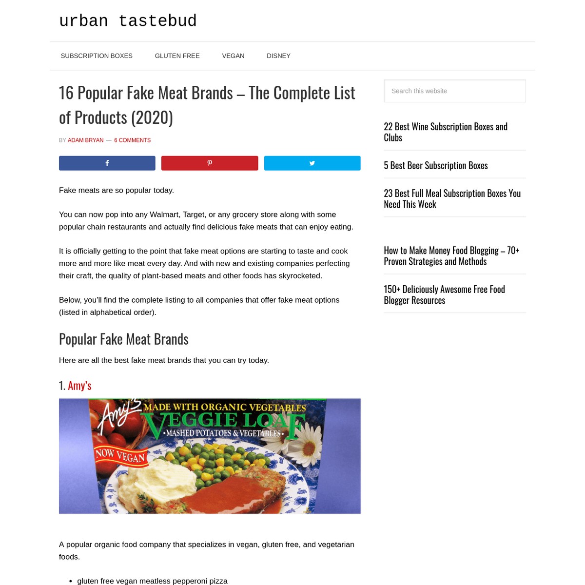 16 Popular Fake Meat Brands The Complete List of Products (2020) — Are.na