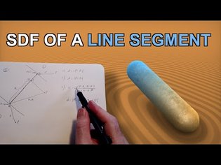 Deriving the SDF of a Line Segment