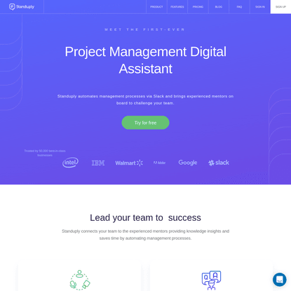 The First-Ever Project Management Digital Assistant
