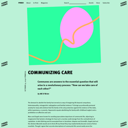 Communizing Care