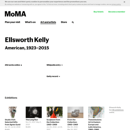 Ellsworth Kelly | MoMA