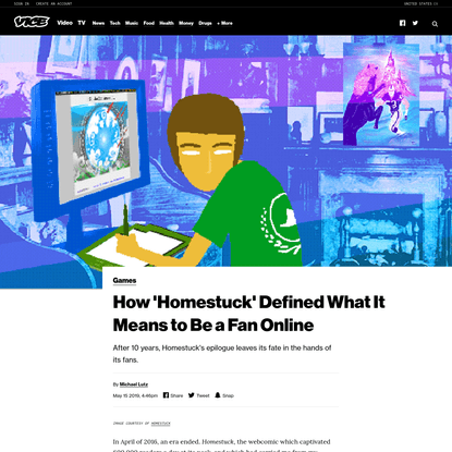 How 'Homestuck' Defined What It Means to Be a Fan Online