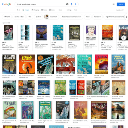 Ursula le guin book covers - Google Search