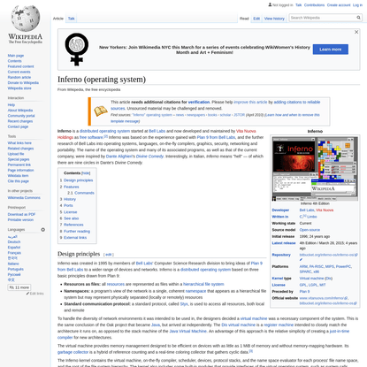 Inferno (operating system)