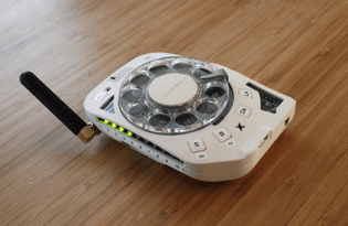 Rotary Cellphone by Justine Haupt