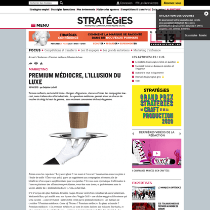 Premium médiocre, l'illusion du luxe - Stratégies
