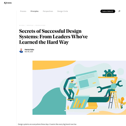 Setting Up Your Design System for Success | Adobe XD Ideas