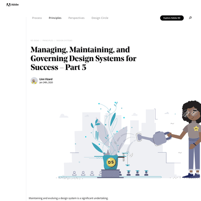 Managing, Maintaining &amp; Governing Design Systems | Adobe XD Ideas
