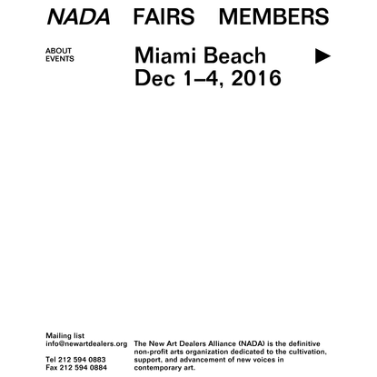 Home - New Art Dealers Alliance (NADA)