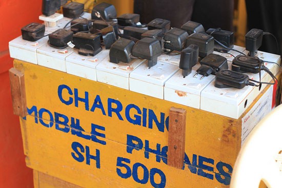 Mobile charging stations