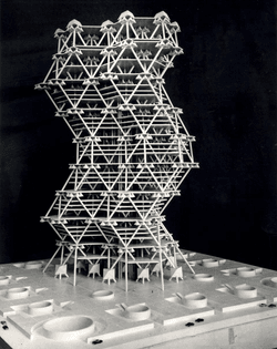 The City Tower, Louis Kahn + Anne Tyng