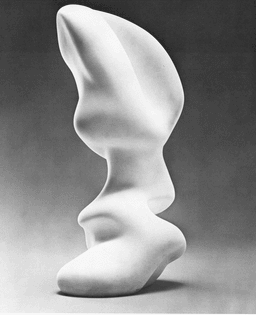 Jean Arp, German,  1887-1966, Pistil, 1950;  plaster, h. 87.9 cm (34%  in.)- Gift of Madame Jean  Arp (74.126).