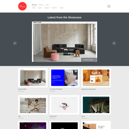 siteInspire - Web Design Inspiration