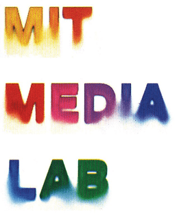Muriel Cooper, MIT Media Lab rendered as Soft Type, 1990