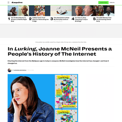In 'Lurking', Joanne McNeil Presents a People's History of The Internet