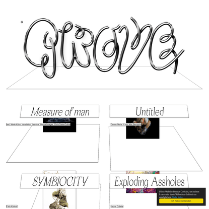 Website for GROVE Journal | Home