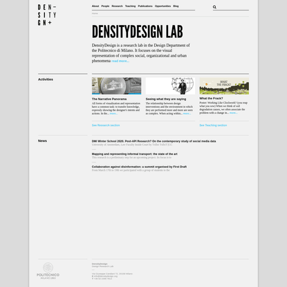 DensityDesign Lab