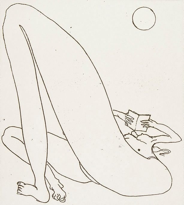 Brett Whiteley (1939-1992), A day at Bondi, 1984.