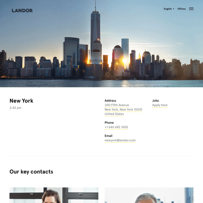 New York | Offices | Landor