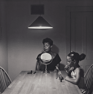 Carrie Mae Weems - Untitled from 'The kitchen Table series' (1990)
