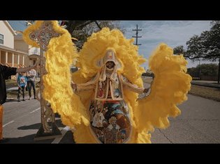 All on a Mardi Gras Day: Big Chief Demond Melancon of the Young Seminole Hunters