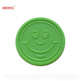Promotional Embossed plastic tokens
