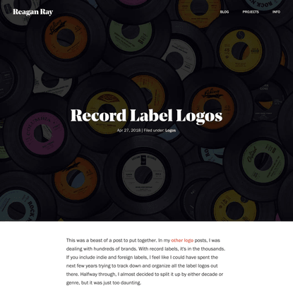 Record Label Logos