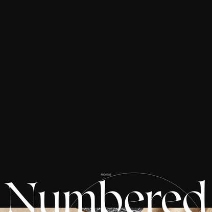 Numbered