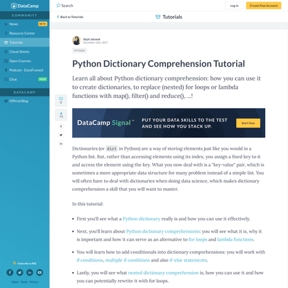Python Dictionary Comprehension Tutorial