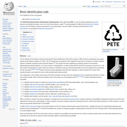 Resin identification code - Wikipedia