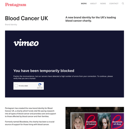 Blood Cancer UK — Story