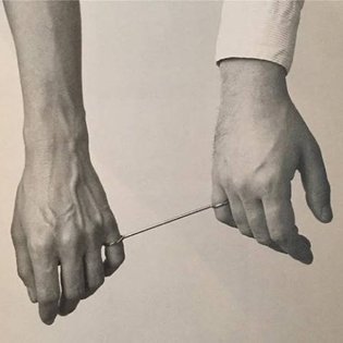 Otto Künzli (Ring für zwei Personen, 1980, stainless steel