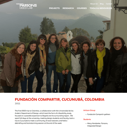 Fundación Compartir, Cucunubá, Colombia | Parsons DEED Lab