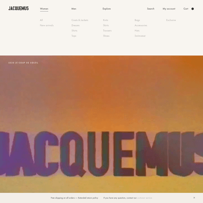 JACQUEMUS | Official website