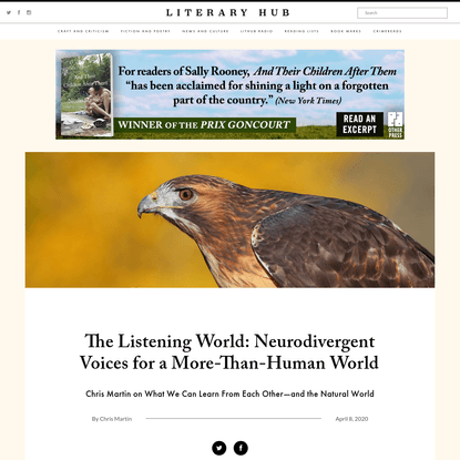 The Listening World: Neurodivergent Voices for a More-Than-Human World