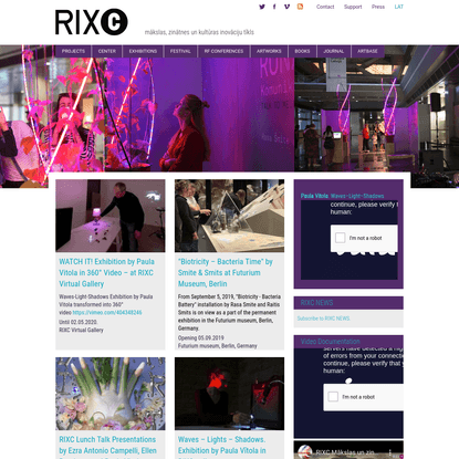 RIXC, The Center for New Media Culture