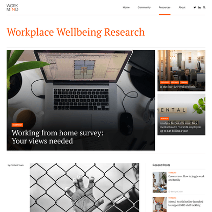 Workplace Wellbeing Research