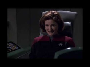 Captain Kathryn Janeway repeatedly dismissing her crew | Star Trek: Voyager || Kate Mulgrew