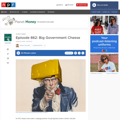 Episode 862: Big Government Cheese