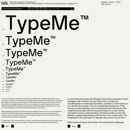NBL - TypeMe