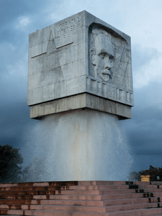 Fountain dedicated to José Martí, Cuba
