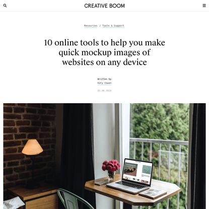 10 online tools to help you make quick mockup images of websites on any device
