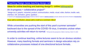 Teaching-Design-ONLINE