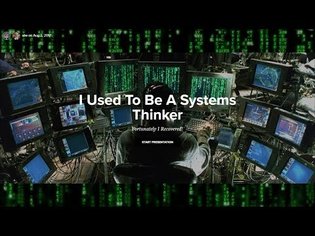 I Used To Be A Systems Thinker