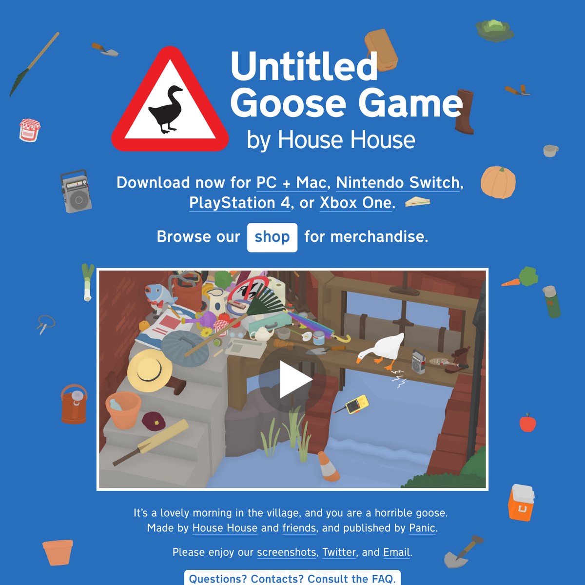 Untitled Goose Game Are na