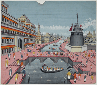 The Ghat at Jaunpur (ca. 1780)