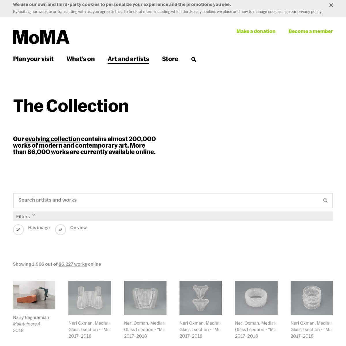 The Collection | MoMA — Are.na