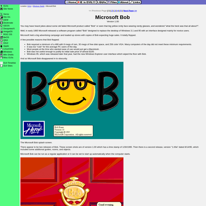 Microsoft Bob