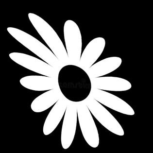camomille-de-marguerite-forme-noire-collection-mignonne-d-usine-de-fleur-carte-d-amour-ic-ne-de-camomille-concept-croissant-...
