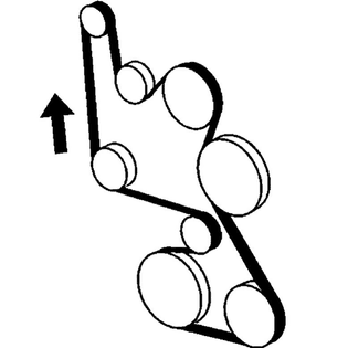 Serpentine belt diagram